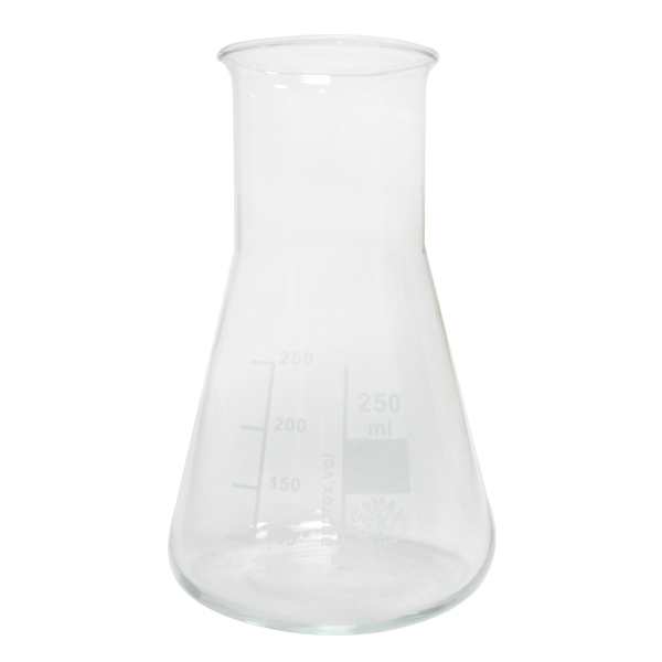 Erlenmeyer boca ancha