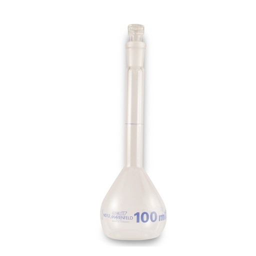 BALÓN VOLUMÉTRICO ÁMBAR 50ML CON CERTIFICADO