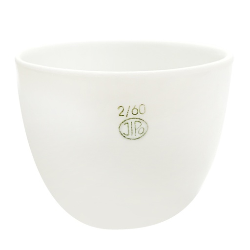 Crisol de porcelana.