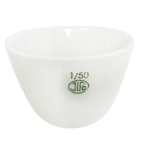 Crisol de porcelana forma baja
