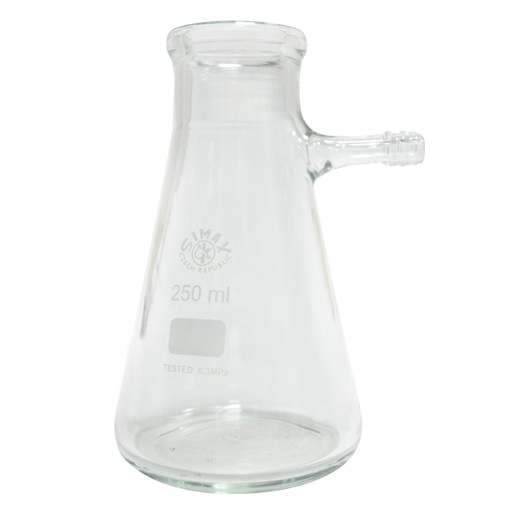 Erlenmeyer para vacío